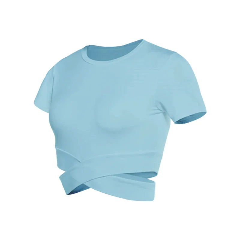 Seamless Crop Top – Fitness Training Style