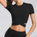 Seamless Crop Top – Fitness Training Style