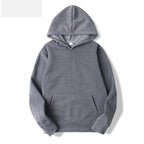 Women's Hoodie - Solid Polyester Pullover