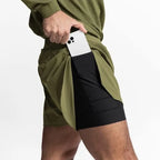 Men's Running Shorts - 5-Inch 2-in-1 Training Pair