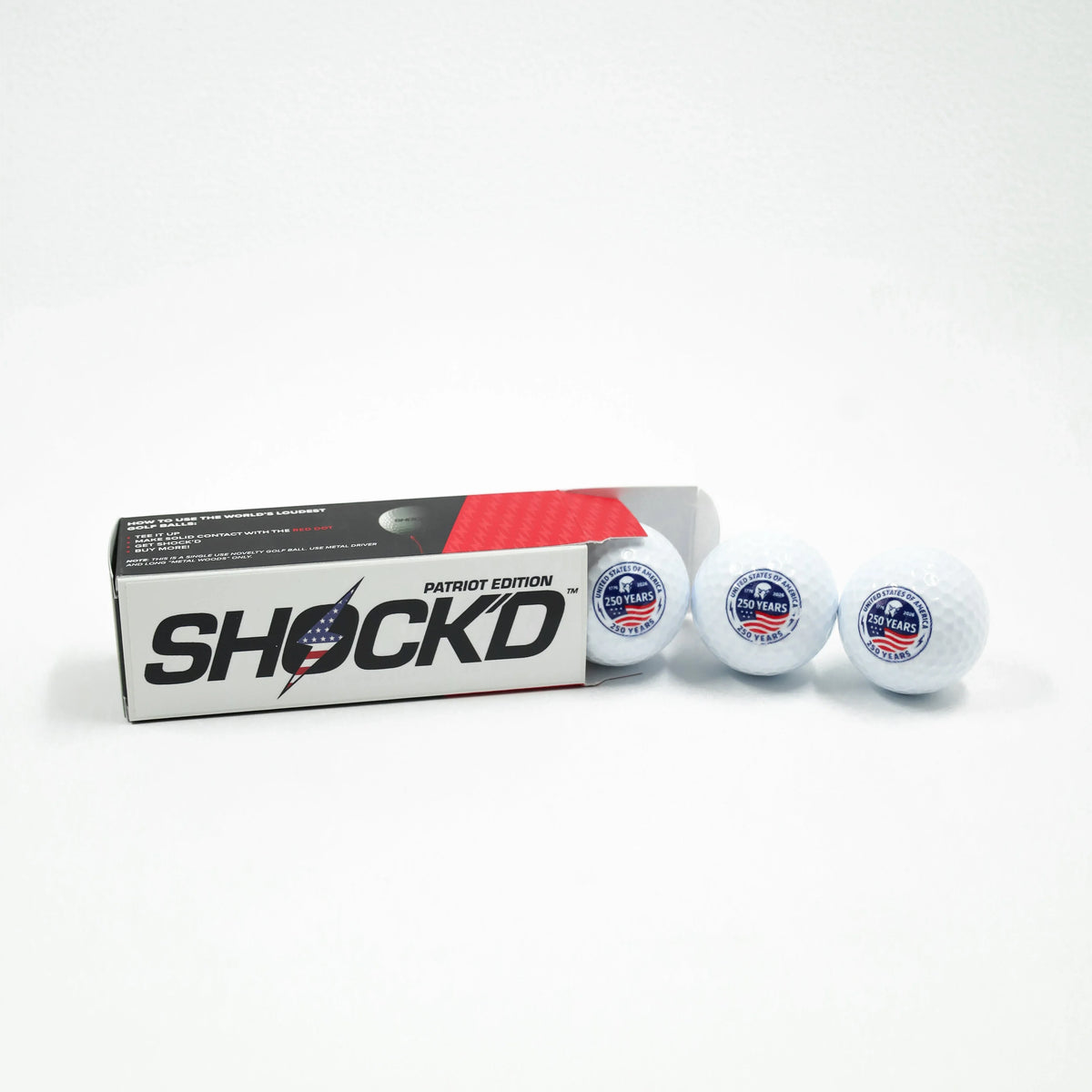 SHOCK'D Golf Balls - product view 8