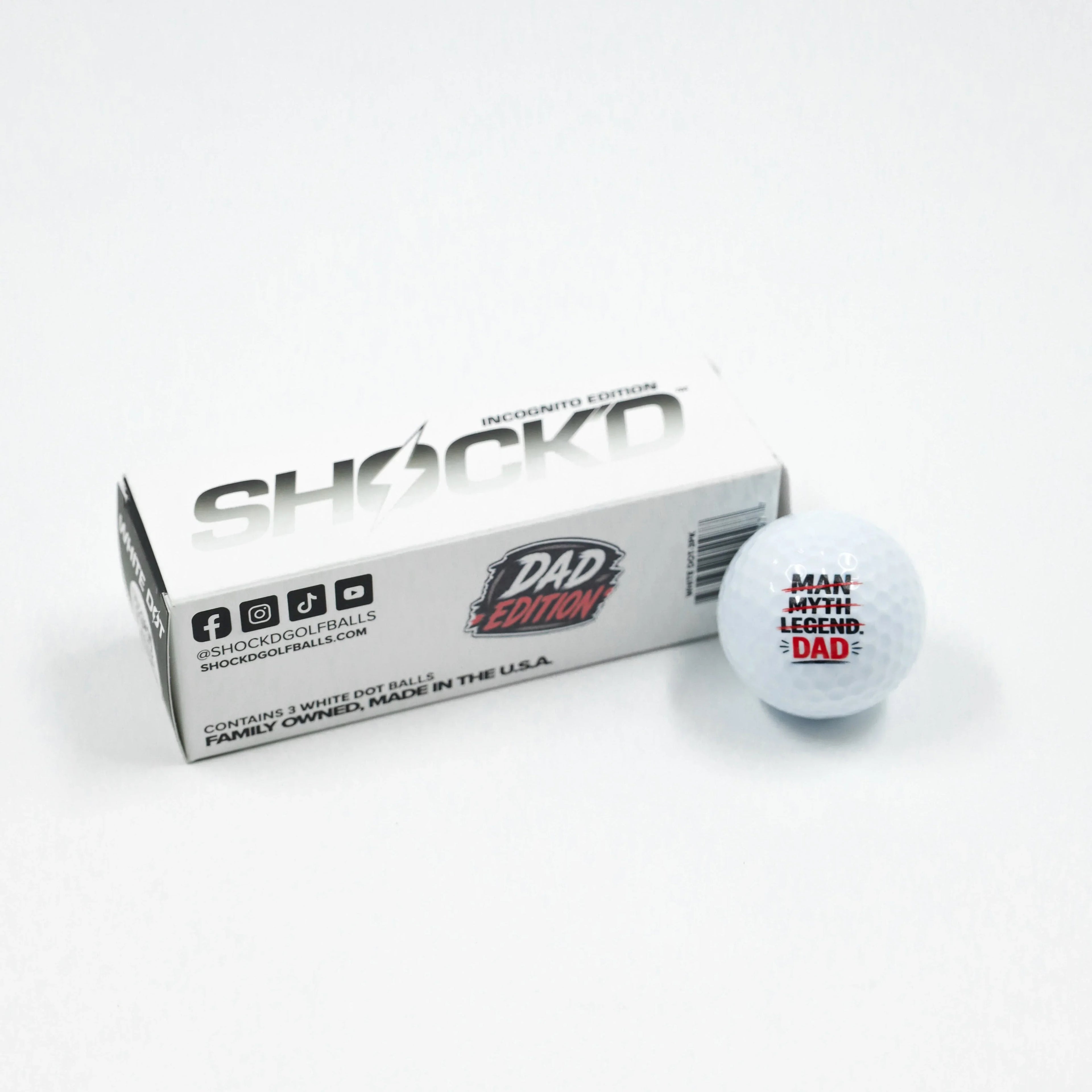 SHOCK'D Golf Balls - product view 6