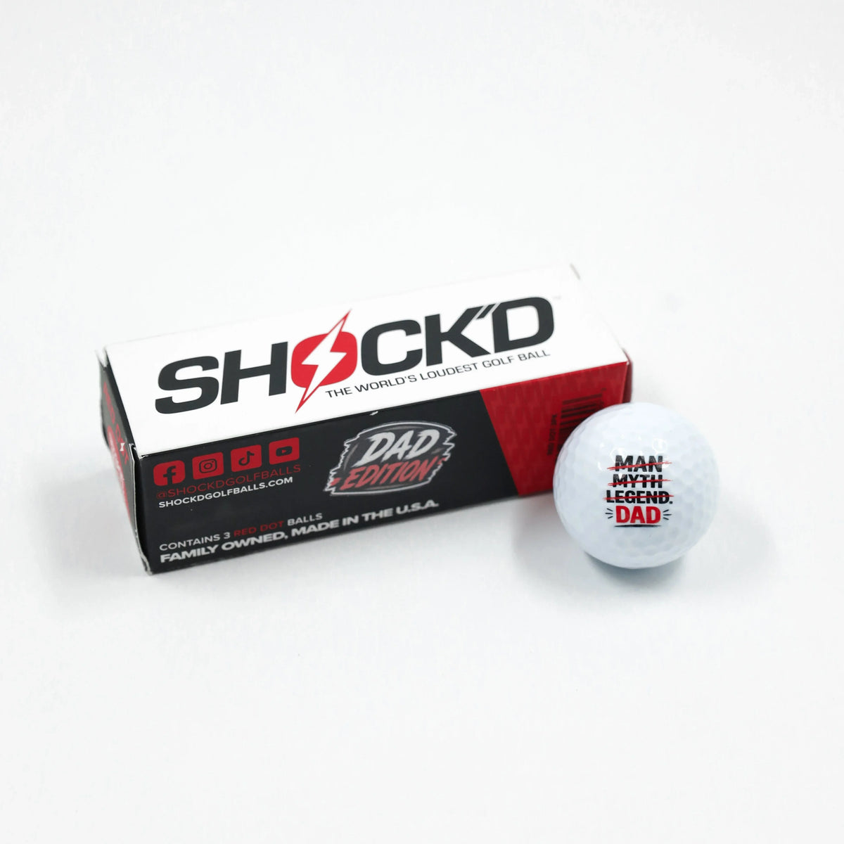 SHOCK'D Golf Balls - product view 7