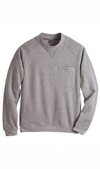 Men's 3-Pocket Fleece Sweatshirt with Raglan Seams - product view 5