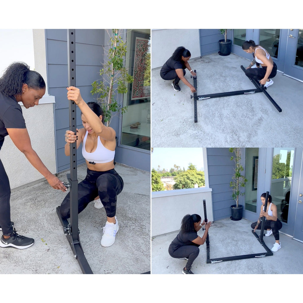 Squat Rack – Folding Portable Strength Rack