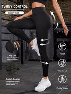 Women's Yoga Pants - Quick-Drying Seamless Leggings