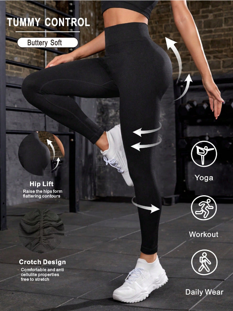 Women's Yoga Pants - Quick-Drying Seamless Leggings