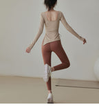 Women's Training Top - Long-Sleeve Drawstring Shirt