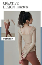 Women's Training Top - Long-Sleeve Drawstring Shirt