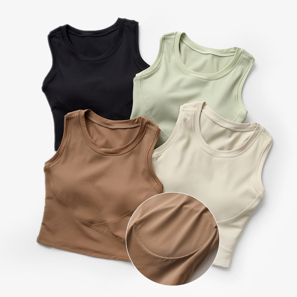 Women's Sports Bra - Quick-Drying Vest-Style Top
