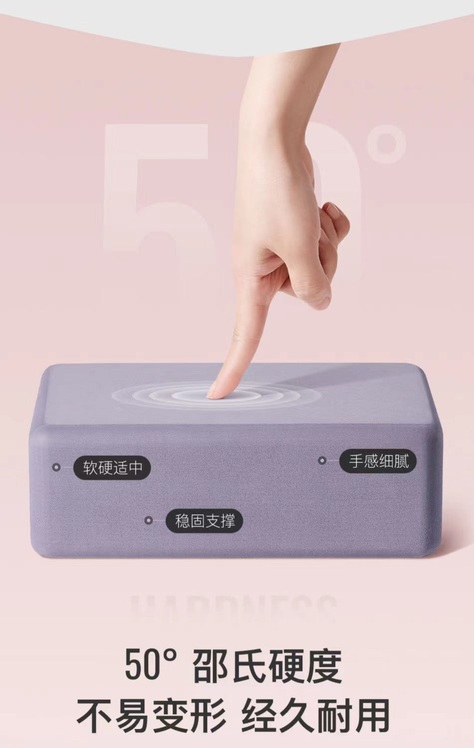 Yoga Block - High-Density EVA Support Block