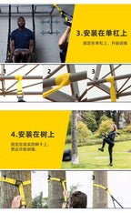 Suspension Trainer - Hanging Resistance Strap Set