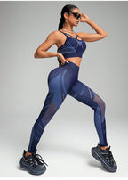 Women's Yoga Set - High-Waisted Bra and Pants