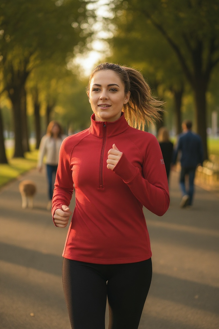 Half – Zip Training Top – Goal Five Foudy Mid – Weight