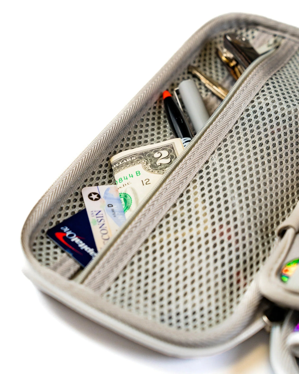 Golf Accessory Caddie - Gray Glove & Gear Organizer