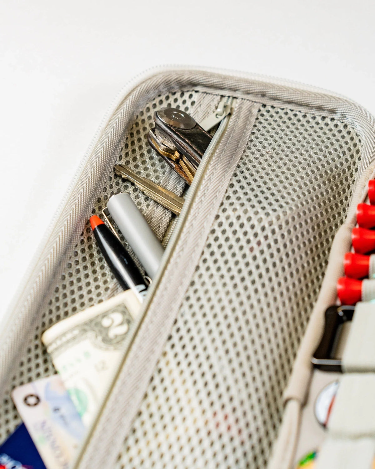 Golf Accessory Caddie - Gray Glove & Gear Organizer