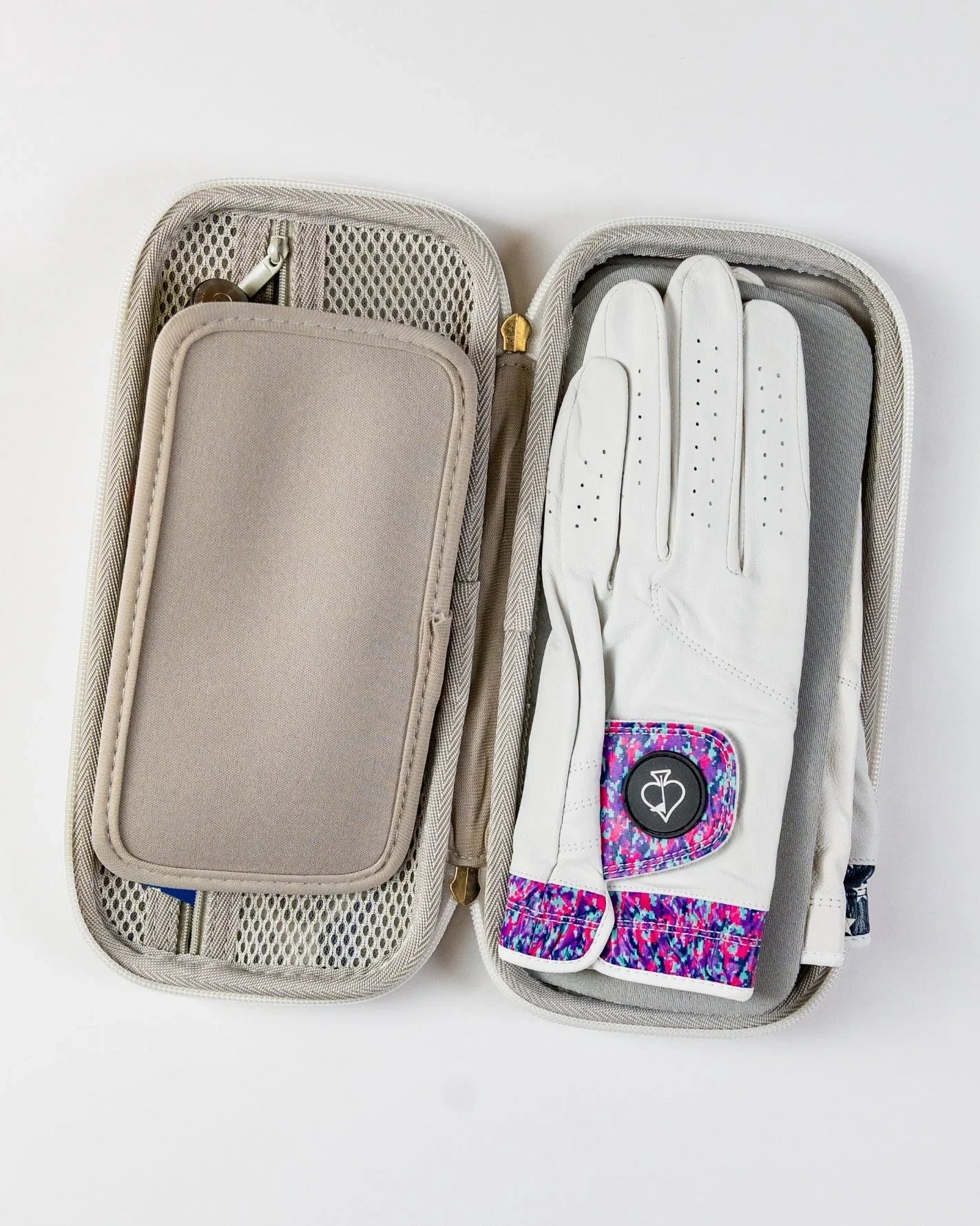 Golf Accessory Caddie - Gray Glove & Gear Organizer