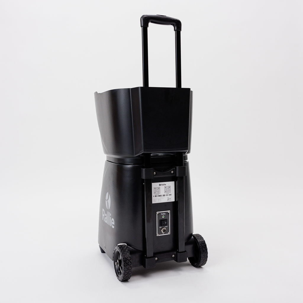 Rallie Pickleball Machine - Midnight Black - product view 6