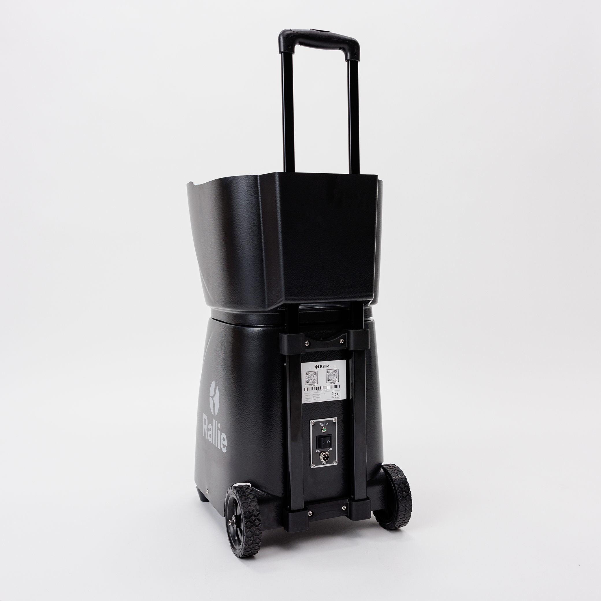 Rallie Pickleball Machine - Midnight Black - product view 6