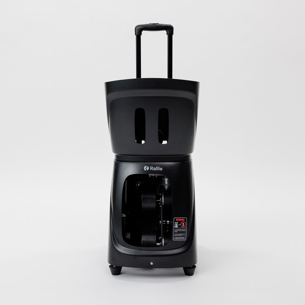 Rallie Pickleball Machine - Midnight Black - product view 2