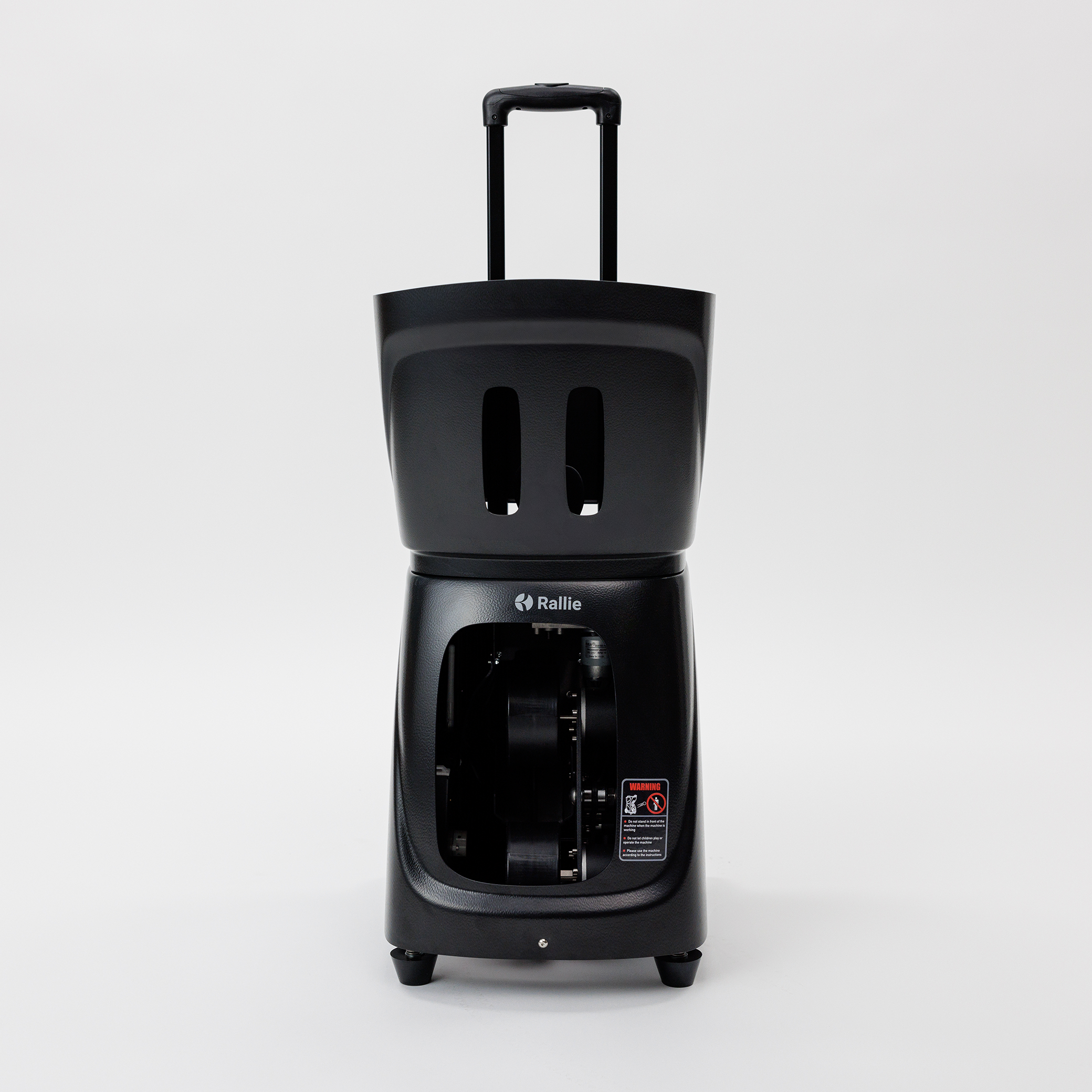 Rallie Pickleball Machine - Midnight Black - product view 2