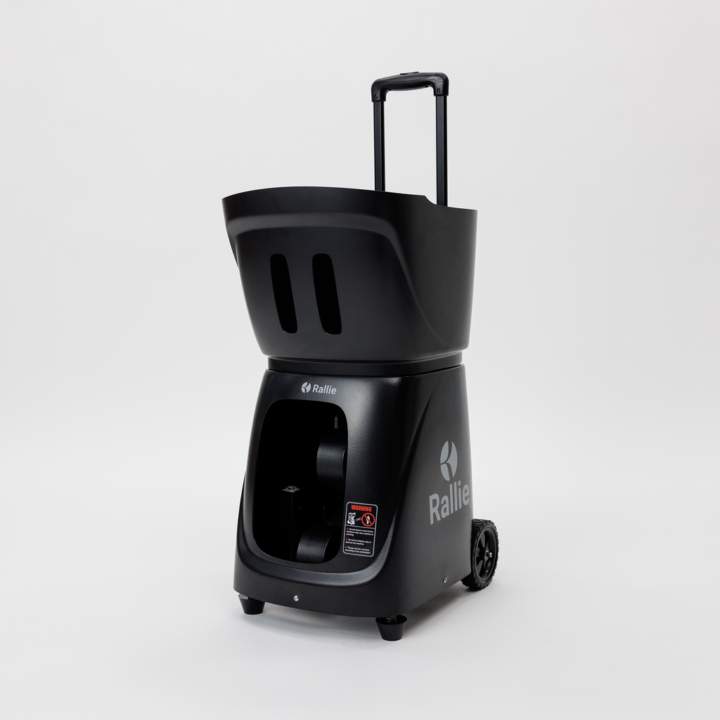 Rallie Pickleball Machine - Midnight Black - product view 4