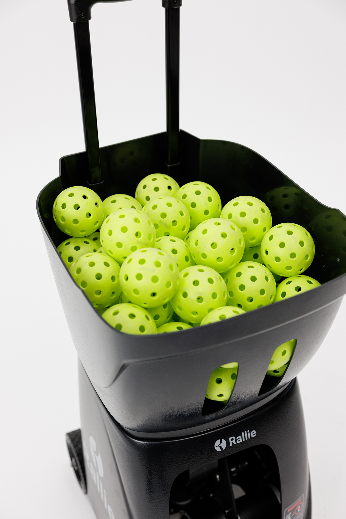Rallie Pickleball Machine - Midnight Black - product view 3