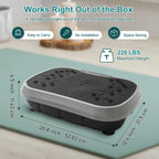 Vibration Plate - 99-Level Exercise Platform