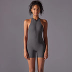 Women's Gym Jumpsuit – Backless Push – Up Style