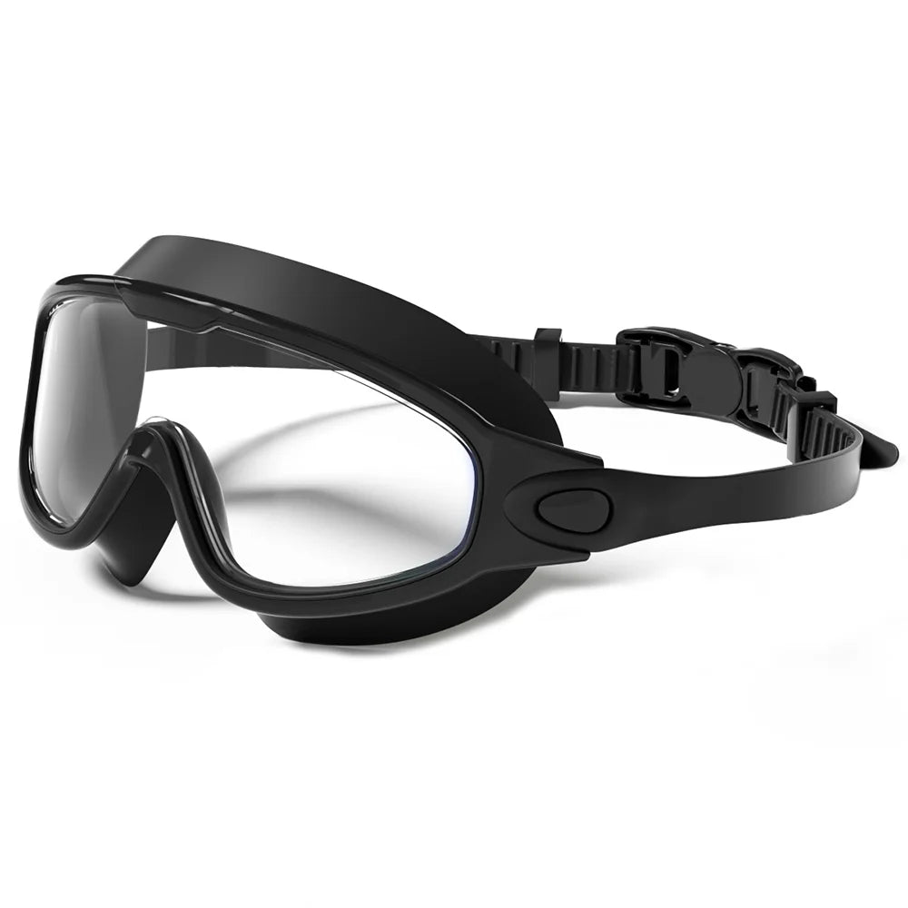 Women's Swim Goggles - Wide-View Adjustable Pair