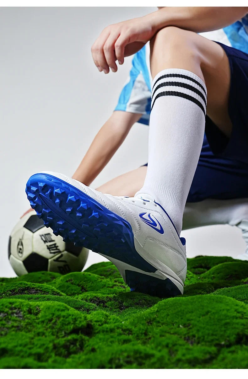Men's Soccer Cleats - Lace-Up Turf Shoes