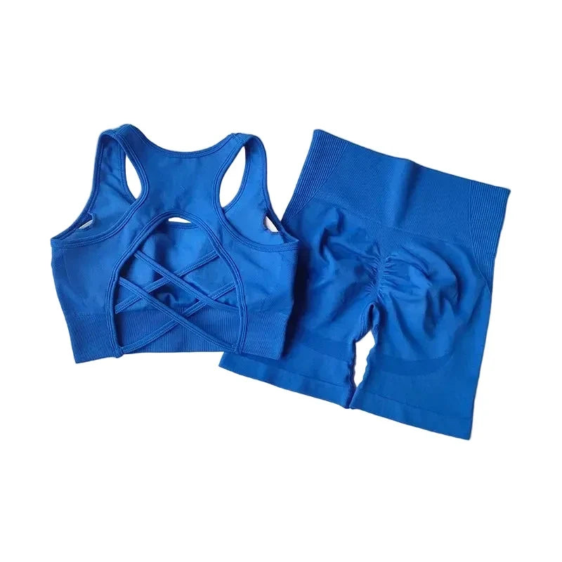 Women's Workout Set – High – Waist Seamless
