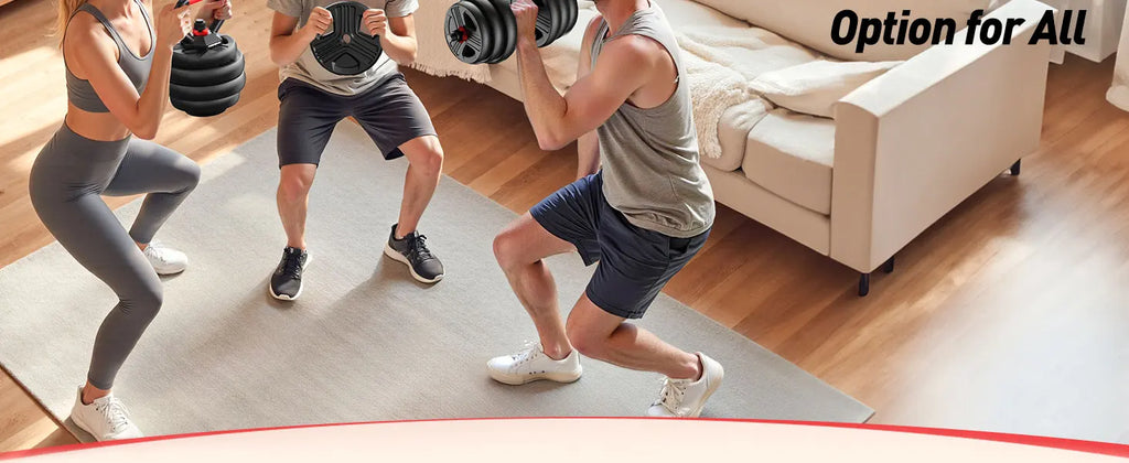 Adjustable Weight Set - 5-in-1 Free Weight System