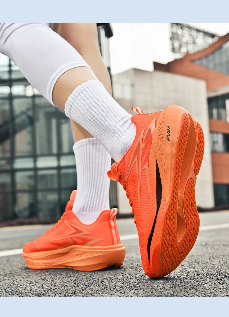 Men's Running Shoes - Air-Mesh Athletic Pair