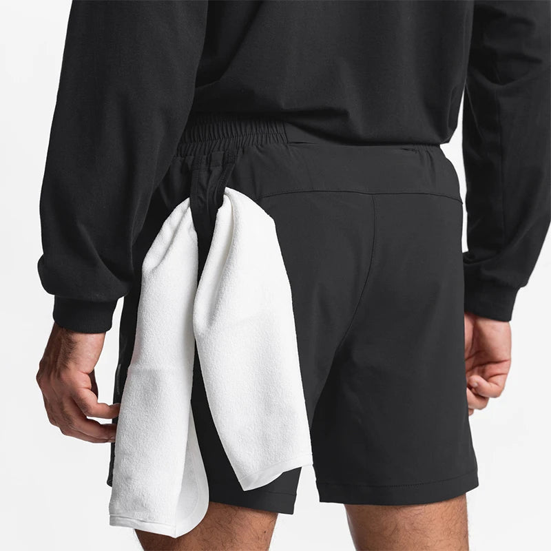 Men's Running Shorts - Quick-Dry Multi-Pocket Pair