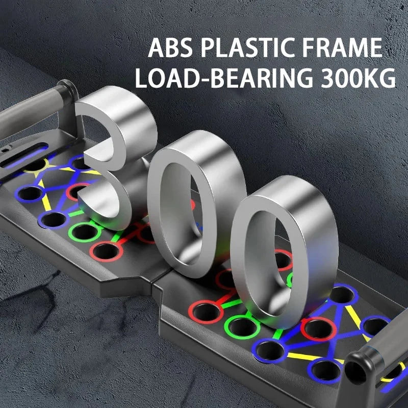 Push-Up Board - Foldable Handle Training Set