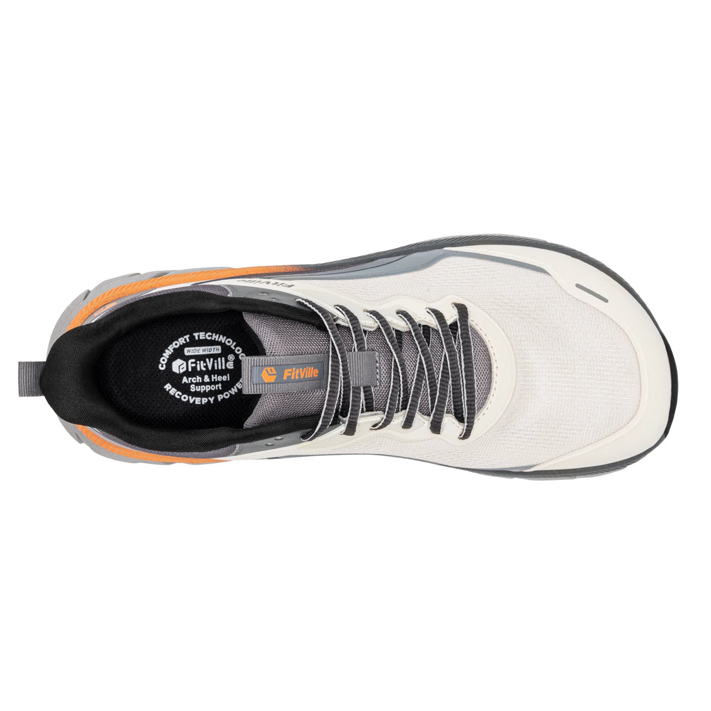 Men's Walking Shoes - Wide Toe-Box Mesh Sneakers