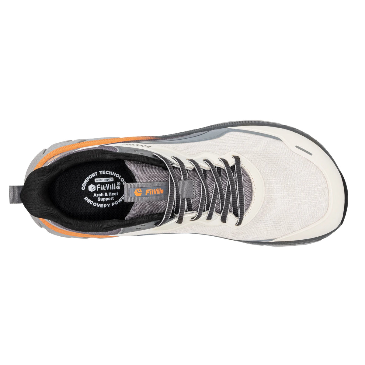 Men's Walking Shoes - Wide Toe-Box Mesh Sneakers