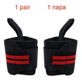 Wrist Wraps - Adjustable Weightlifting Support Pair