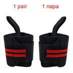 Wrist Wraps - Adjustable Weightlifting Support Pair