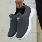 Men's Walking Shoes - Mesh Slip-On Pair