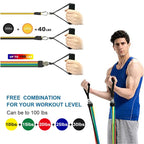 Resistance Band Set - 11-Piece Multi-Level Kit