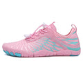 Men's Water Shoes - Mesh Lace-Up Aqua Shoes
