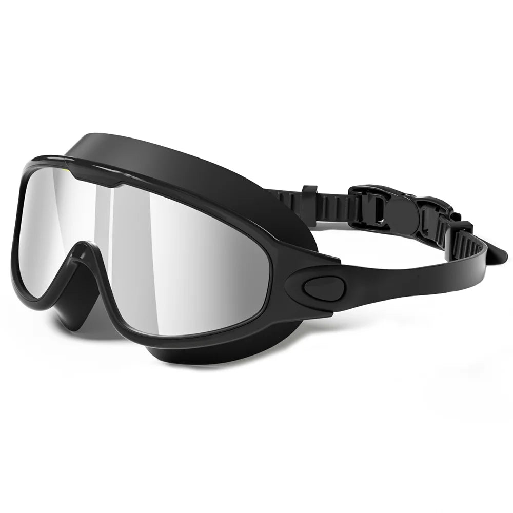 Women's Swim Goggles - Wide-View Adjustable Pair