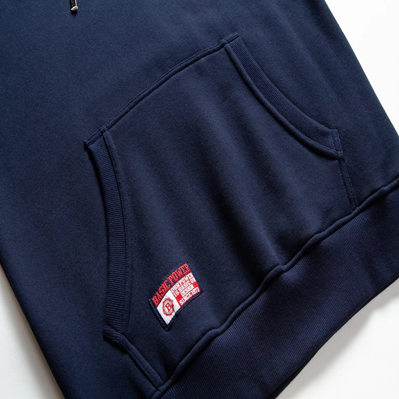 Men's Hoodie - Cotton-Blend Casual Pullover