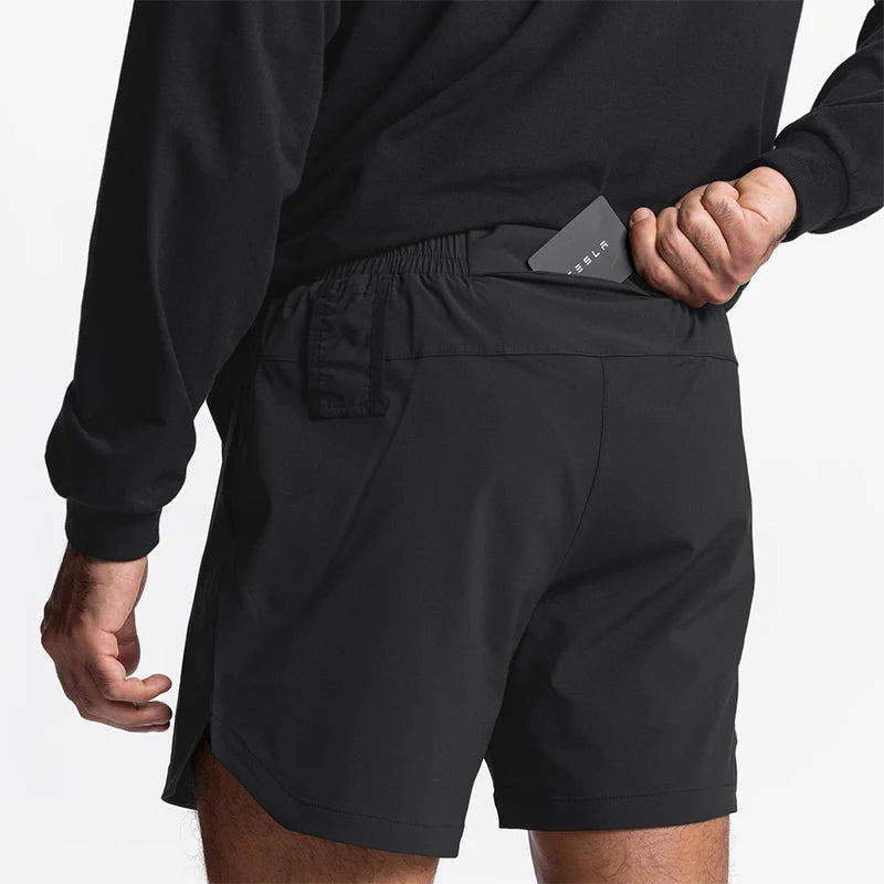 Men's Running Shorts - Quick-Dry Multi-Pocket Pair