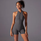 Women's Gym Jumpsuit – Backless Push – Up Style