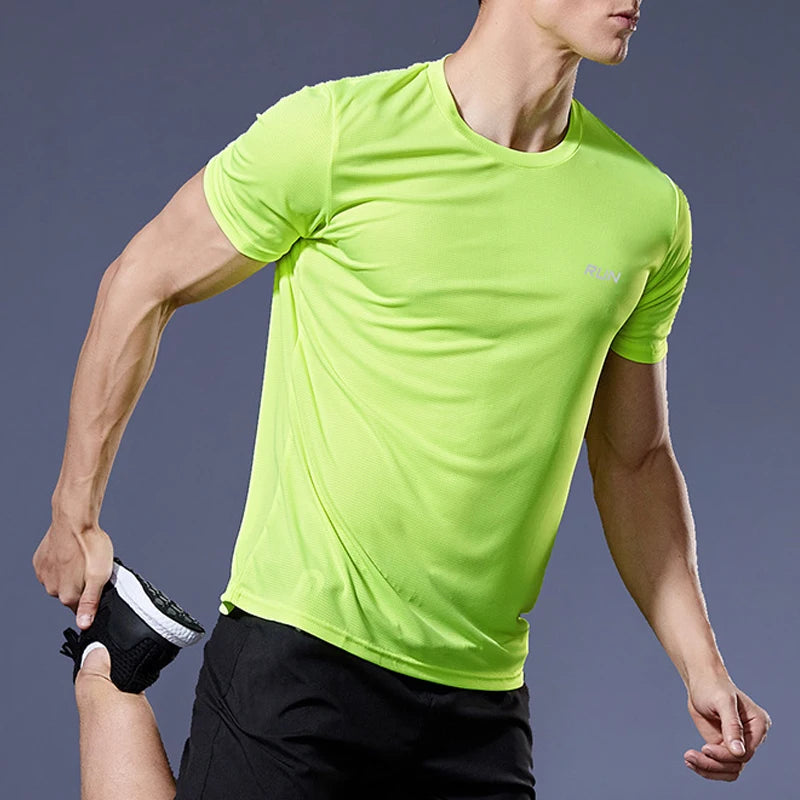 Men's Training T-Shirt - Quick-Dry Sports Jersey