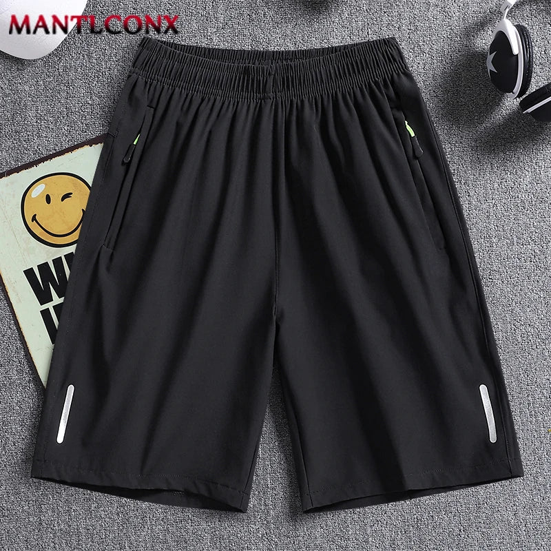 Men's Running Shorts - Lightweight Elastic-Waist Pair