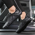 Men's Water Shoes - Mesh Lace-Up Aqua Shoes